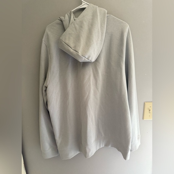 Reebok Hoodie Women SZ XL Grey Fleece Pull Over Logo New Casual Outerwear Jacket - Picture 7 of 9